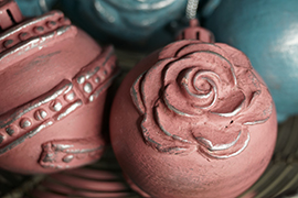 Vintage Shabby Design Ludwigsburg Weihnachtskugeln